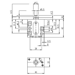 Valdymo vožtuvas 3/2 5630200000