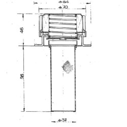 Bako dangtelis Donaldson P171851