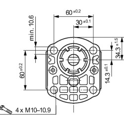 Pavarų siurblys AZPF-12-022RNT20MB Bosch Rexroth 0510715004