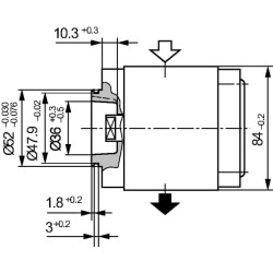 Pavarų siurblys AZPF-12-022RNT20MB Bosch Rexroth 0510715004