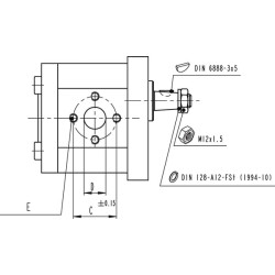 Pavarų siurblys AZPF-11-005-L 0510325308