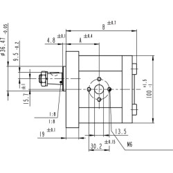 Pavarų siurblys AZPF-11-005-L 0510325308