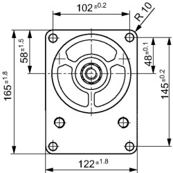 Pavarų siurblys AZPG-22-032LCB20MB Bosch Rexroth 0510725444
