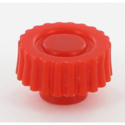 Veržlė M6x1 raudona E260828