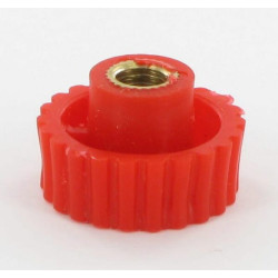 Veržlė M6x1 raudona E260828