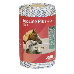 Tvora poliwire balta/mėlyna 200m 4491558