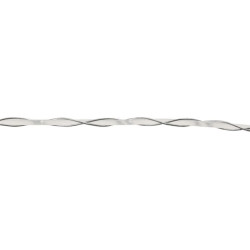 Vienalaidis skaidrus 1000m 2 x 0,5mm 704015FA