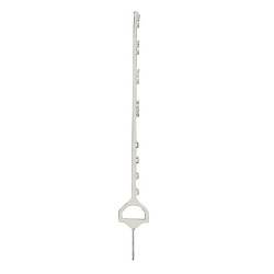 Plastikinis kuolas baltas 114 cm 444170