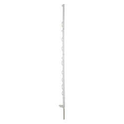 Tvoros stulpas, polipropilenas, standartinis 120cm baltas SS (10x) 1666202FA