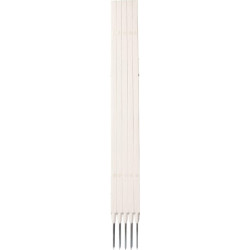 Plastikinis stulpelis, dvigubas 102 cm, 5 vnt 444901