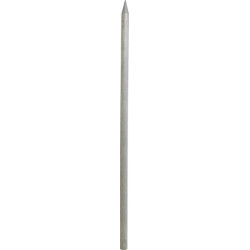 Tvoros stulpas 185cm x Ø60mm pilkas AKO 44474