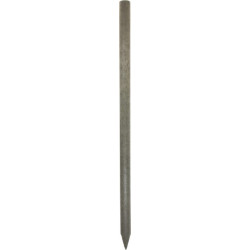 Tvoros stulpas 220cm x Ø100mm pilkas AKO 44469