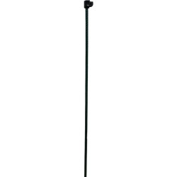 Tentor plieno stulpelis Ø 10x1100mm žalias su juodu izoliatoriumi 1666110010