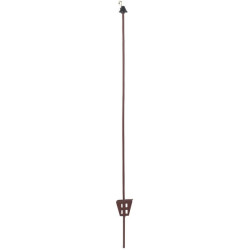 Ovalus plieninis stulpelis 106 cm metalinė kilpa 10vnt 441455P010