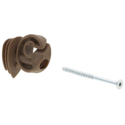 Aukščiausios kokybės žiedinis izoliatorius Easy Drill SX žalias (50x) 44377502
