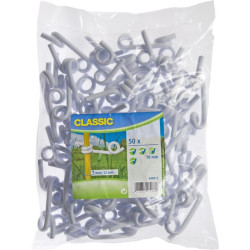 Izoliatorius baltas 50 vnt AKO 444012