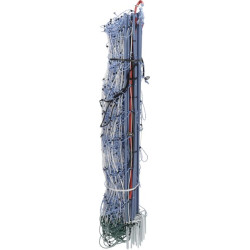 Tinklo tvora 108cm dvigubas smaigalys 50m balta/mėlyna, TitanNet Premium 27831