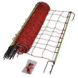 Vilko tinklelis dvigubas kaištis 120cm 50m +/- sistema 078684GAL