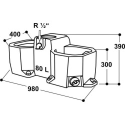 Geriamasis dubuo WT80 SU1600102