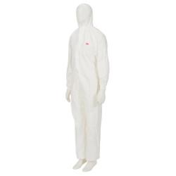 Vienkartinis kombinezonas, dydis L, baltas, 3M 4540L