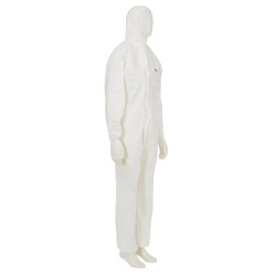 Vienkartinis kombinezonas, dydis L, baltas, 3M 4540L
