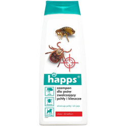 HAPPS blusų ir erkių šampūnas šunims, 250 ml 15942019
