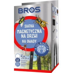 Magnetinis ekranas durų paspaudimui, BROS, baltas, 100x220cm 15941600