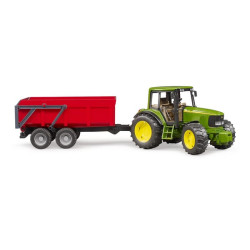 John Deere 6920 su apverčiama priekaba U02057