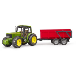 John Deere 6920 su apverčiama priekaba U02057