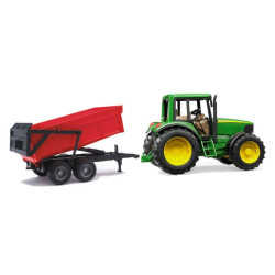 John Deere 6920 su apverčiama priekaba U02057