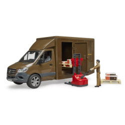 MB Sprinter UPS su tvarkykle ir priedais U02678