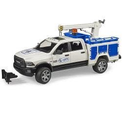 RAM 2500 techninės priežiūros sunkvežimis su besisukančiu švyturėliu U02509