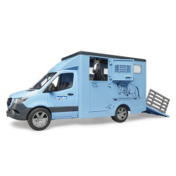 MB Sprinter gyvūnų vežėjas su 1 arkliu U02674