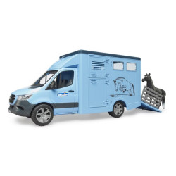 MB Sprinter gyvūnų vežėjas su 1 arkliu U02674