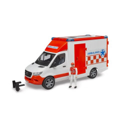 Greitosios pagalbos automobilis MB Sprinter su vairuotoju ir šviesos + garso moduliu U02676
