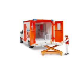 Greitosios pagalbos automobilis MB Sprinter su vairuotoju ir šviesos + garso moduliu U02676