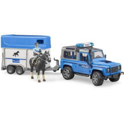 Police Land Rover su arklio priekaba U02588
