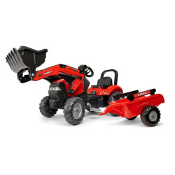 Case IH ekskavatorius su priekaba F961AM