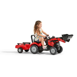 Case IH ekskavatorius su priekaba F961AM
