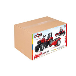 Case IH traktorius su priekaba F996AB