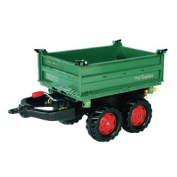 Priekaba, Fendt, žalia/raudona, nuo 3 metų, rollyMega by Rolly Toys R12220