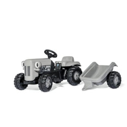 Pedalinis traktorius su priekaba, Little Grey Fergie, nuo 2,5 m., rollyKid by Rolly Toys R01494
