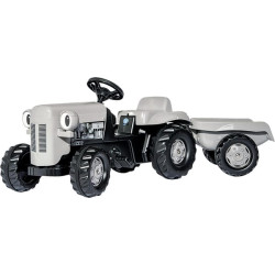 Pedalinis traktorius su priekaba, Little Grey Fergie, nuo 2,5 m., rollyKid by Rolly Toys R01494