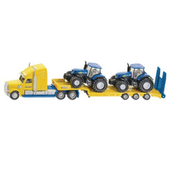 Sunkvežimis su New Holland traktoriais S01805
