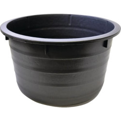 90L konteineris Ø670x350mm, juodas, Gripline VV610300