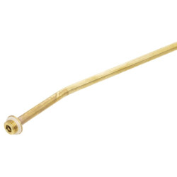Purškimo vamzdis 60 cm lenktas, žalvarinis REB/REC, G1/4" abiejose pusėse 12007401