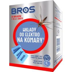Uodų atbaidymo garintuvo papildymo kilimėliai, 20 vnt. 1594011