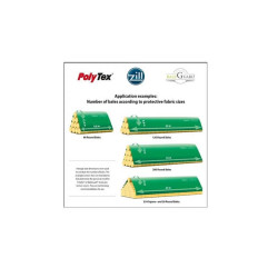 BaleGuard® Šiaudinis apsauginis flisas 9,8 x 25 m 26098250