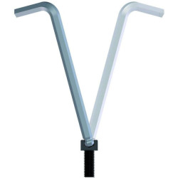 Šešiakampis atsuktuvas 2 mm SL42KL2