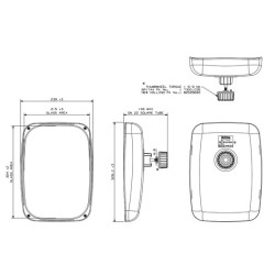 Case - IH CX50 7132000A veidrodis